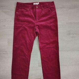 Vineyard Vines Red Skinny Pants